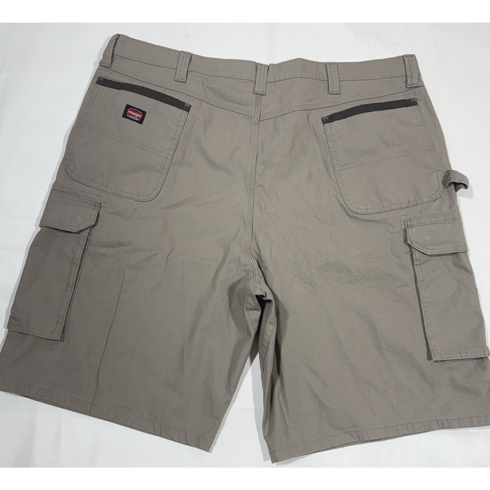 Wrangler Workwear cargo shorts heavy duty outdoor ripstop Men’s Size 42 - Picture 15 of 15